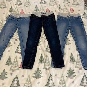 Bundle of girls jeggings